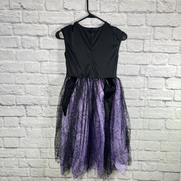 NEW Magical Witch Costume with Hat Headband Girls 7-8 Years - Picture 8 of 11